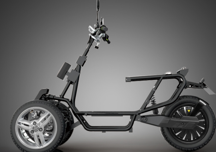 健步V28三轮摩托车测评：搭载2000W电机，时速达70码，有驾驶乐趣